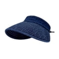 thumbnail image 3 of yotijay Women Sun Hat Cap Lightweight Stylish Beach Hat for Vacation Camping Outdoor Dark Blue, 3 of 9