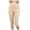 Beige, variant on Fewfanhot Women's Thermal Shapewear Leggings, High Waisted Tummy Control Shapewear, Comfortable Knee Length Solid Color
