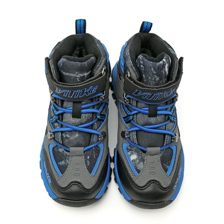 

Boys Casual Snow Boots Waterproof Non-slip Fleece Thermal Durable Hiking Boots For Winter Outdoor