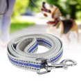 thumbnail image 4 of Cuerda De Tracción Para Mascotas, Cómodo Agarre Firme, Mango Acolchado, Correa Reflectante Para Perros, Gancho Giratorio De 360 ​​° Para Caminar Para Entrenar ANGGREK Otros, 4 of 8