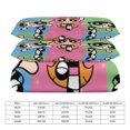 thumbnail image 2 of The Powerpuff Girls 3 Pieces Bedding Set 3D Printed Lightweight Bed Quilt Set Comforter Cover Set for Girls Kids Teens, 1 Quilt Cover 2 Pillowcases 102"x90", 2 of 8