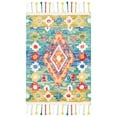 thumbnail image 2 of SAFAVIEH Aspen Linnette Geometric Wool Area Rug, Green/Red, 2' x 3', 2 of 10