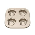 thumbnail image 1 of Bandeja para hornear Cateissary Cat Paw Recubrimiento antiadherente Distribución uniforme del calor Resistencia a altas Cocina y Comedor 4 Dorado claro, 1 of 6