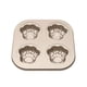 thumbnail image 1 of Bewildely Bandeja para hornear Cat Paw Recubrimiento antiadherente Distribución uniforme del calor Bandeja para hornear Resistencia a altas temperaturas Cocina y Comedor 4 dorado claro Bewildely HA080358-01, 1 of 6