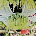 thumbnail image 7 of Artificial Silk Flower Garland Vine Wisteria Leaf Hanging Wedding Party Decor, 7 of 7