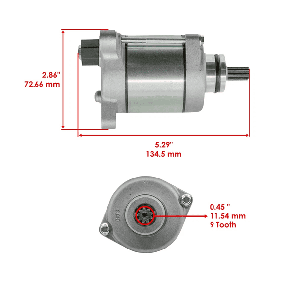 Starter Motor For Honda CRF450R 2019-2025 Motorcycle