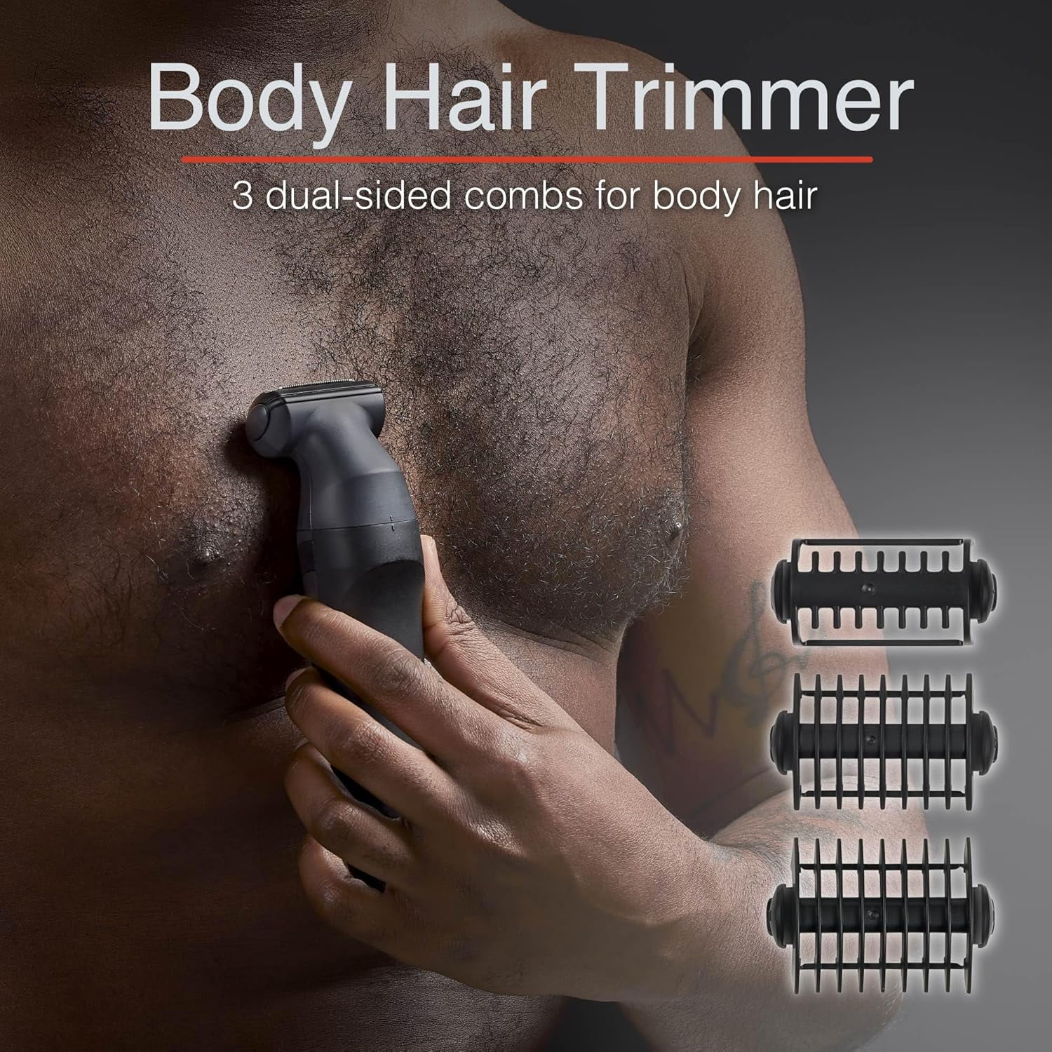Remington ONE Shave & Groom Multi-Tool Electric Razor for Men, Foil Shaver with 4 Full-Size Attachments & 5 Adjustable Combs for Beard, Face & Body Grooming