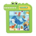 thumbnail image 1 of Slide Puzzle Interactive Interesting Fine Workmanship Creative Multifunctional Thinking Logic Training ABS Digital Sliding Puzzle Cartoon Educational Toy for Kindergarten, 1 of 6