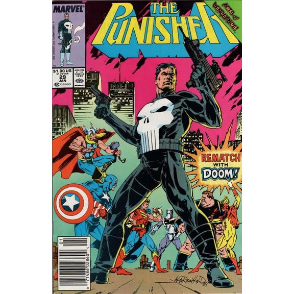Punisher, The (2nd Series) #29 (Newsstand) VF ; Marvel Comic Book