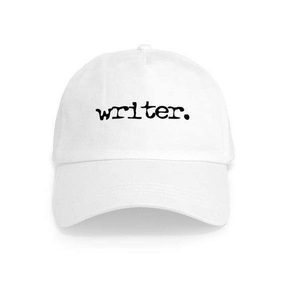CafePress - Writer. Cap - Adjustable 100% Brushed Unisex Casual Cotton Baseball Cap, Beige, 1