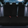 thumbnail image 4 of For 2016-2024 Honda Civic FH Group Neoprene Custom Fit Car Seat Covers Waterproof  - Rear Black, 4 of 5