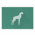 thumbnail image 1 of Dog Lover Cutting Board, Animal Lover Illustration Simplistic of Dog, Decorative Tempered Glass Cutting and Serving Board, in 3 Sizes, by Ambesonne, 1 of 2