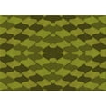 thumbnail image 1 of Ahgly Company Indoor Rectangle Patterned Dark Yellow Green Area Rugs, 8' x 12', 1 of 6