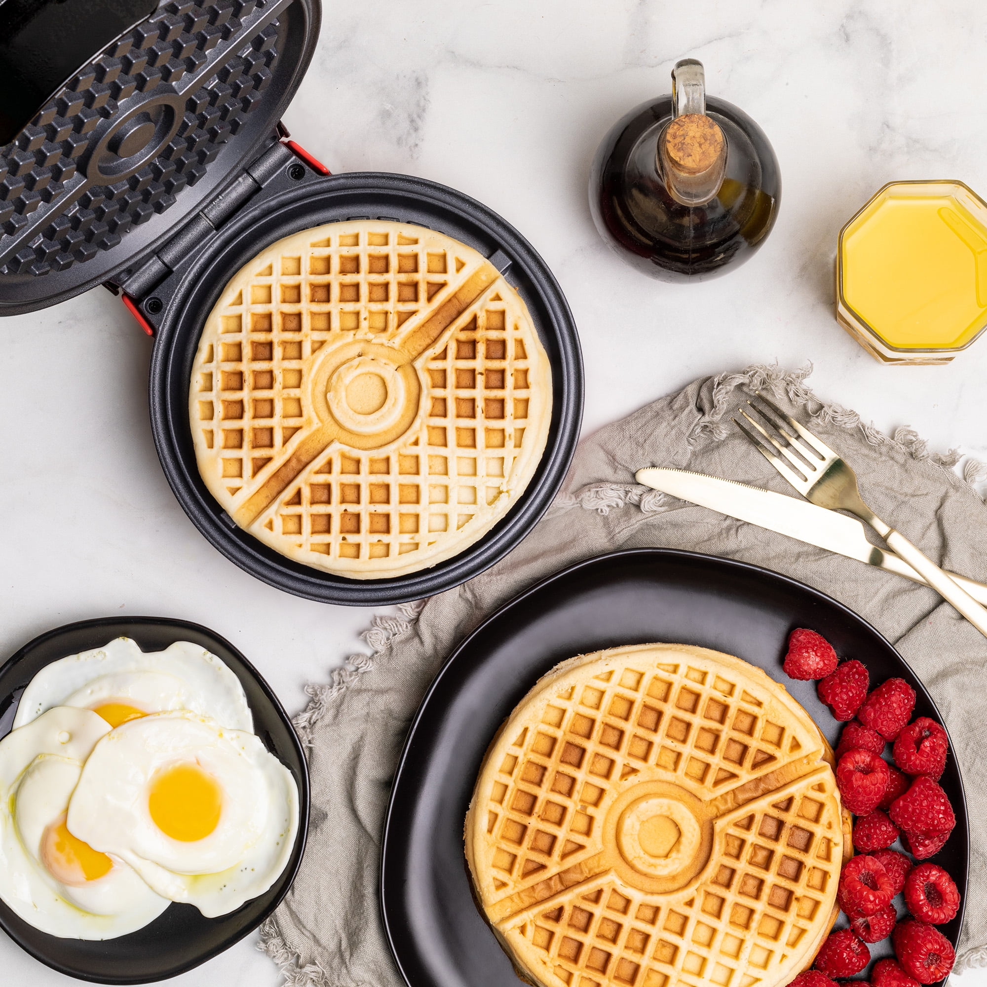 Pokeball Pokemon waffle machine-novelty kitchen accessories-pastry-kitchen  things-infant-appliance waffle machine for cooking
