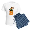 thumbnail image 5 of CafePress - Halloween Letter S Witch Monogram Women's Light Pa - Women's Short Sleeve Print T-Shirt and Pants Light Cotton Pajama Set, 5 of 7