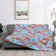thumbnail image 2 of Fotbe Flamingo Manta de Franela con Estampado, Manta Ultrasuave para Cama, Sofá, Auto, Hipoalergénica y Antibolitas-40"x30", 2 of 6