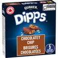 thumbnail image 1 of Quaker Dipps Chocolate Chip Granola Bars 5 Granola Bars, 1 of 10