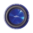 thumbnail image 1 of Pyle PLBW124 12 Inch 1200W Injection Molded Cone Car DVC Audio Subwoofer, Blue, 1 of 3