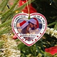 thumbnail image 3 of Photo 1st Xmas As Mr & Mrs Ornament, Personalized Ornament Christmas 2025, First Gift for Wedding Marry, Custom Picture Name Year Ornaments Xmas, (CTSAM26C_P14), 3 of 6