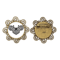 thumbnail image 1 of Alas de mariposa con flores Broche de flores, regalo de joyería para mujeres y niñas Unbranded M, 1 of 3