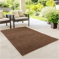thumbnail image 2 of Koeckritz Rugs 8'x20' Boardwalk Luxe Indoor/Outdoor Brown Area Rug Soft, Durable & Stylish, 2 of 7