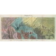 thumbnail image 3 of Ives, J.C 18x11 Black Modern Framed Museum Art Print Titled - Geological Map, Rio Colorado of the West, 1858, 3 of 5