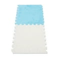 thumbnail image 1 of 10pcs Soft Plush, Thickened Interlocking Puzzle Area Rugs, Cuttable Foam Carpet Tiles for Living Room, Bedroom, 1 of 7