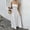 (Fasion 126)White, variant on Women Strapless Polka Maxi Dress High Waist Slim A-Line Flare Casual and Comfortable Summer Dress
