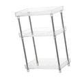 thumbnail image 4 of Makeup Organizer Rack, Detachable Cosmetic Storage Shelf with Clear Acrylic Tray Kitchen Spice Rack Countertop Organizer for Home, 4 of 8