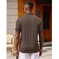 thumbnail image 3 of COOFANDY Men' Polo Shirts Short Sleeve Casual Shirts Collared Shirts Summer Textured Knit Golf Polos, 3 of 6