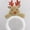 A, variant on DAMAI Christmas Reindeer Antlers Fluffy Deer Headband for Women, Party Gift Christmas Headband, Fairy Deer Ear Headband for Photo Props