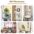 thumbnail image 3 of Coziwow Bird Stand Parrot Perch Large Play Stand with Toy Hook Rolling Wheel Stainless Steel Tray Bowls, 3 of 8