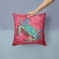 thumbnail image 2 of Carolines Treasures 8379PW1414 Crab Decorative Canvas Fabric Pillow, 14Hx14W, multicolor, 2 of 4
