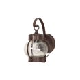 thumbnail image 1 of NUVO 60/631 One Light Outdoor Wall Mount, Small Onion Lantern, Old Bronze, 1 of 1