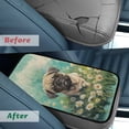 thumbnail image 4 of Yuyamidu Pug Center Console Covers for Cars Trucks SUVs Daisy Auto Armrest Cover Pad Winter Center Console Cover Pad Flannel Car Decorative Accessories, 4 of 7