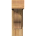 thumbnail image 2 of Ekena Millwork 6"W x 18"D x 18"H Funston Block Rough Sawn Bracket w/ Offset Brace, Western Red Cedar, 2 of 25