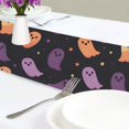 thumbnail image 4 of Yayeee Table Runner 70 inches Long Home Kitchen Dinning Party Decoration, Halloween Purple Ghosts, 4 of 7