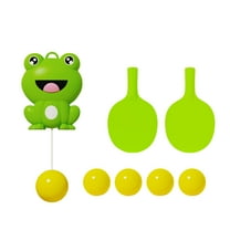 Hanging Table Tennis Trainer Portable Pong Set For Kids With And Parent Child Door Pong Game Exerciser Full Pingpong Kit For Outdoor & Indoor Games Hanging Table Tennis Games for 2-4 Years for