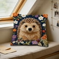 thumbnail image 4 of Short Lint Pillow Cover 18 Inch, Usavan Cute Embroidery Decorative Throw Pillowcase, Three Dimensional Effect Soft Comfortable Pillow Cover for Sofa Bedroom Living Room Home Decor, 4 of 6