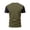n-111Army Green489, variant on CUSTG Men T-Shirts Short Sleeve Pocket T Shirt Comfortable Crew Neck Casual Tops Soft Breathable Daily Wear Tee For Leisure Fashion Solid Color Steetwear