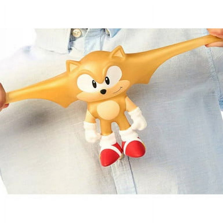 Gold Sonic the Hedgehog Heroes of Goo Jit Zu with Goo Filling Figure 4 