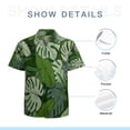 thumbnail image 7 of High Quality Hawaiian Shirts for Men Short Sleeve Aloha Beach Shirt Floral Summer Casual Button Down Shirts Blouses QT6BCV, 7 of 7