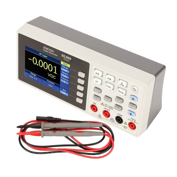 Multímetro LCD, 65 Lecturas Por Segundo Multímetro Digital Preciso 55000 Recuentos CA 90-240 V Resistencia A Los Arañazos Para Medición De Capacitancia