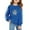 Blue, variant on Tiijoy Sweatshirt for Girls Football Sequins Print Casual Sports Pullover Top, Sizes 3-4