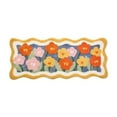 thumbnail image 1 of Bohemian Floral Washable Shaggy Runner Rug for Bathroom Kitchen Entryway Indoor Extra Long Non- Mat, 1 of 2