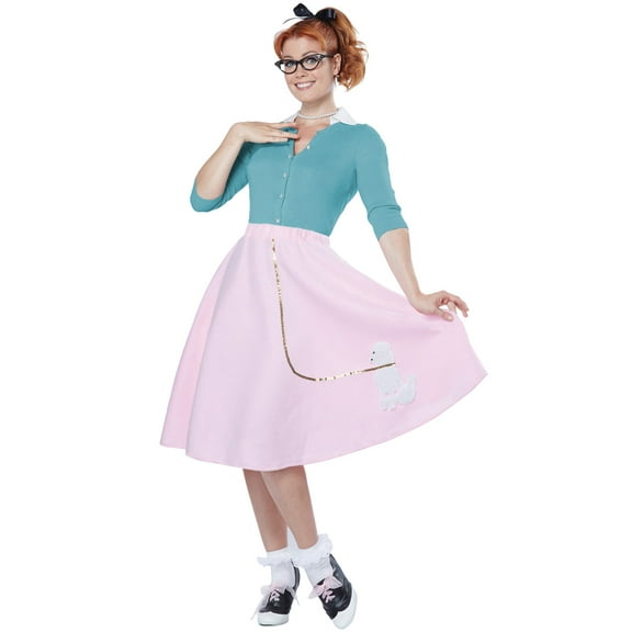 Poodle Skirt Adult Costume