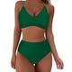 thumbnail image 2 of Traje de baño para mujer, moda para mujer, traje de baño sólido sin mangas, push-up, acolchado, traje de baño, ropa de playa, trajes de baño para mujer, 2 of 6
