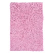 Linon Home Decor New Flokati Area Rug Collection, Pastel Pink, 2.33 x 4.67