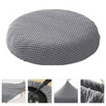 thumbnail image 4 of OFFIGAM Grey Chair Protector Cover for Indoor Round Stools, Polyester, -Resistant, Easy to Clean, 1 Piece, 4 of 10
