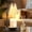 Bamboo-Black, variant on Candle Warmer Lamp with Timer and Dimmable, Electric Wax Melt Candle Warmers Height Adjustable with 2 Bulbs